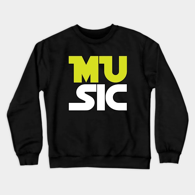 Music Crewneck Sweatshirt by mstory